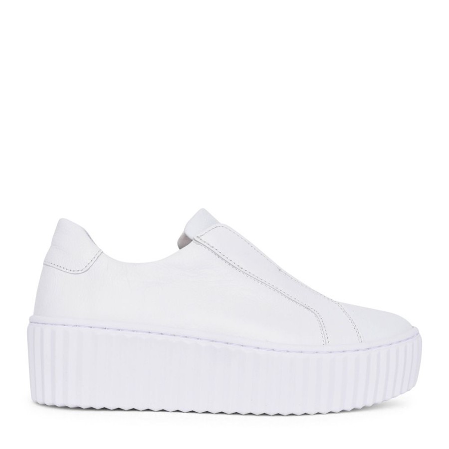 Ladies GABOR | Ladies Debra 23.205 Platform Trainer In White