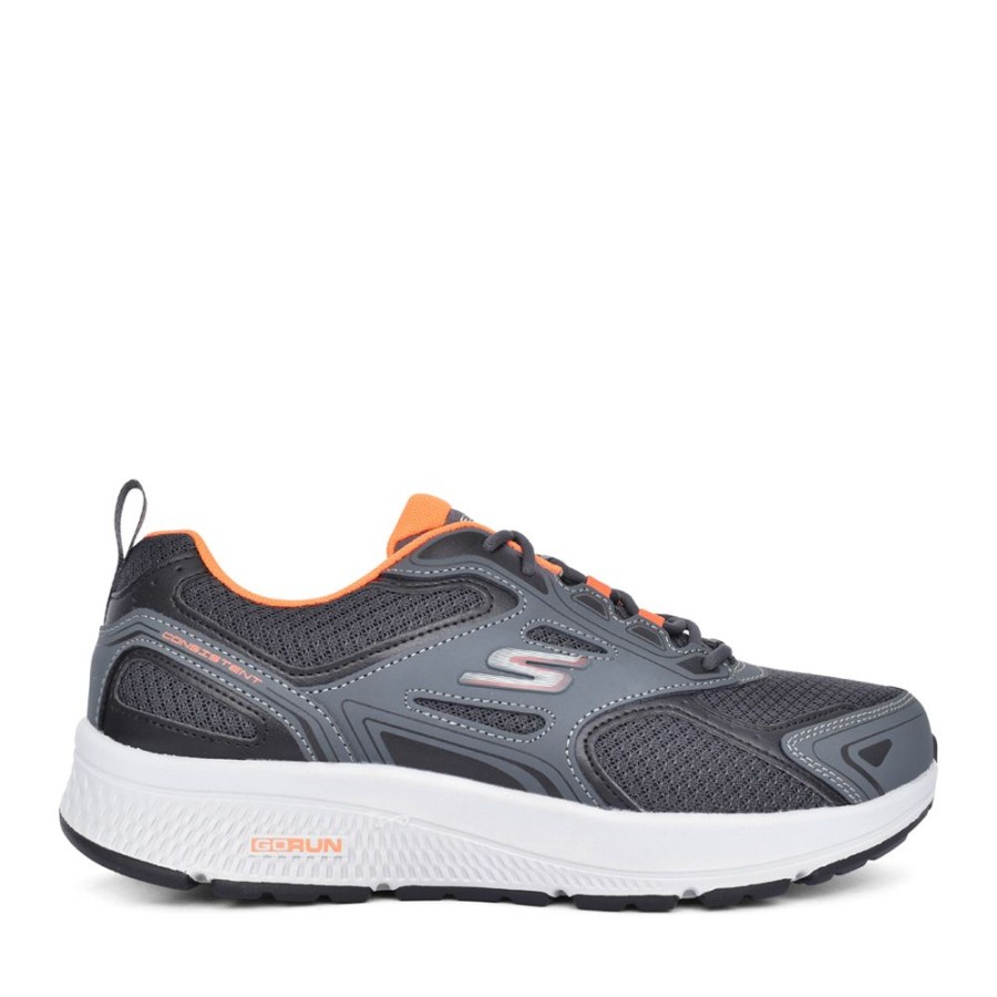 Mens SKECHERS | Mens 220034 Go Consistent Laced Trainer In Grey