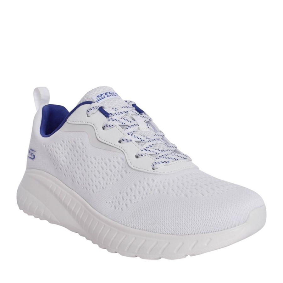 Ladies SKECHERS | Ladies 117227 Bobs Squad Chaos Trainer In Off White