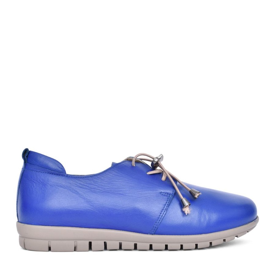 Ladies ADESSO | Ladies Sarah A7006 Laced Shoe In Blue