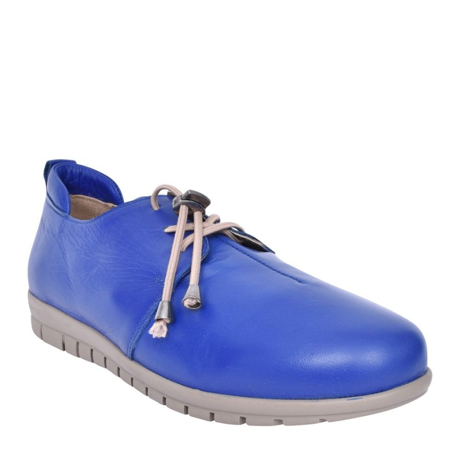 Ladies ADESSO | Ladies Sarah A7006 Laced Shoe In Blue