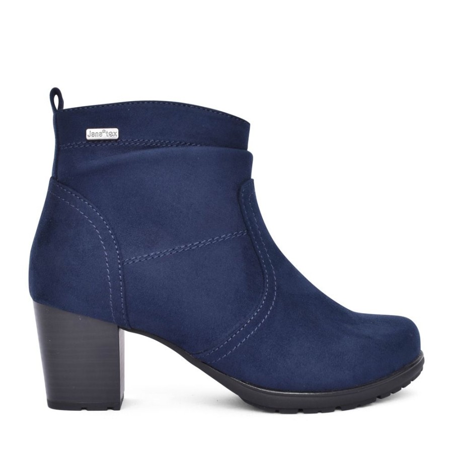 Ladies JANA | Ladies 8-26371 Tex Ankle Boot In Navy