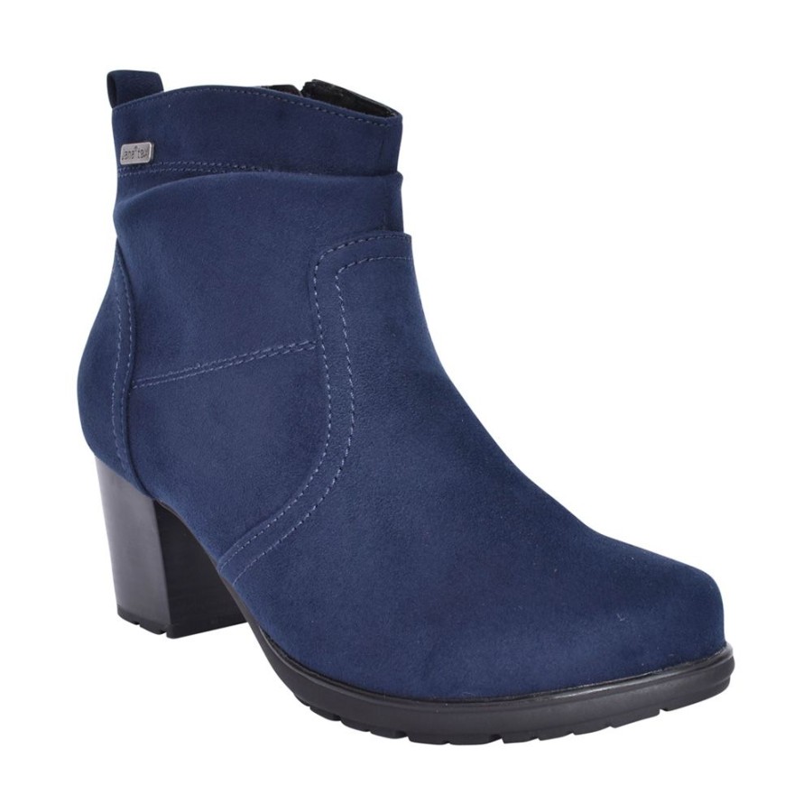 Ladies JANA | Ladies 8-26371 Tex Ankle Boot In Navy