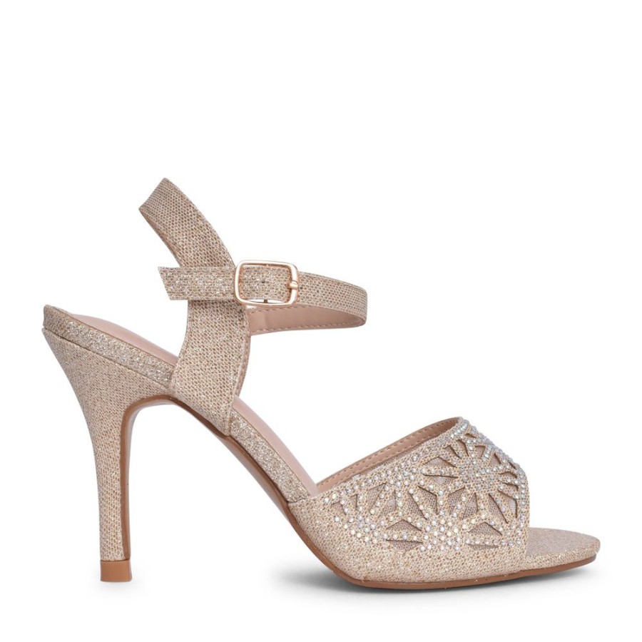 Ladies SORENTO | Ladies Applewood Dress Sandal In Gold