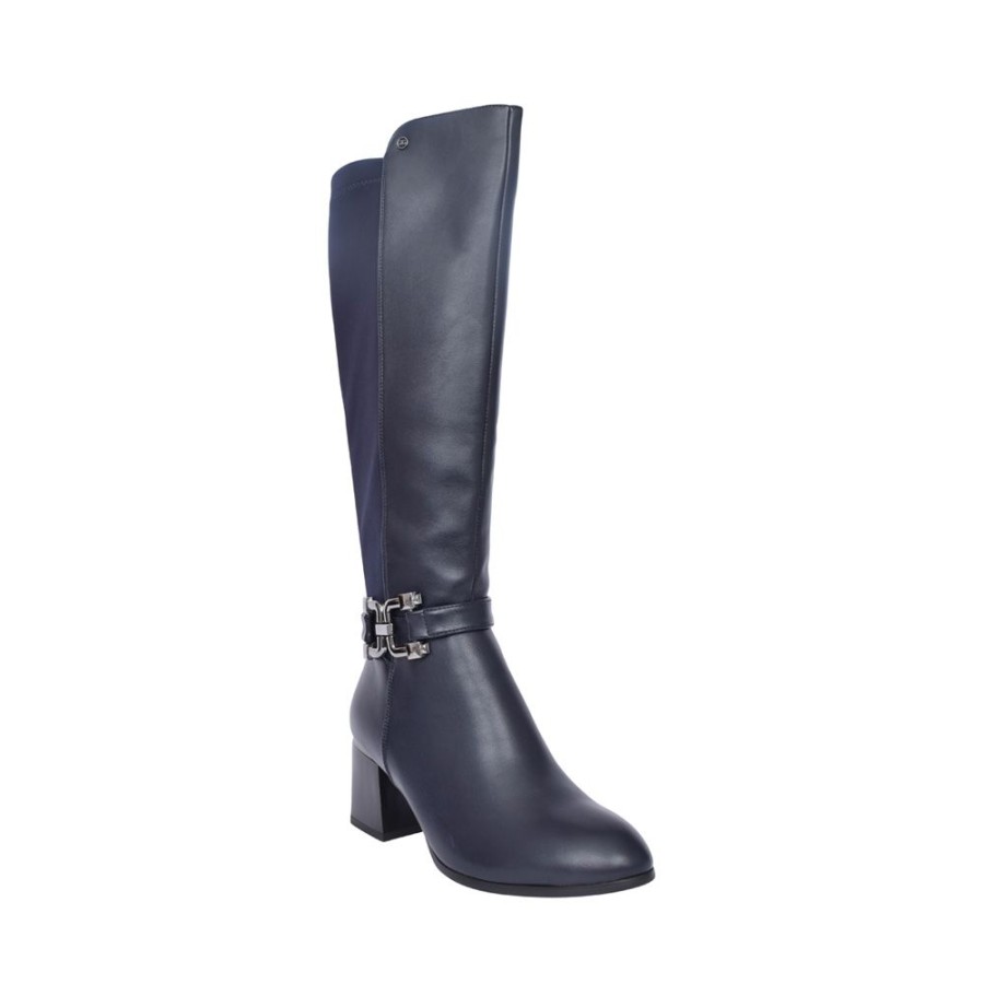 Ladies ZANNI & CO | Ladies Kirdasa Long Leg Boot In Navy