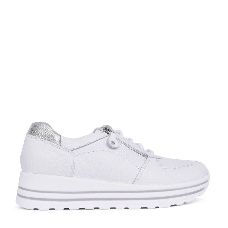 Ladies WALDLAUFER | Ladies H-Lana 758009 Trainer In White