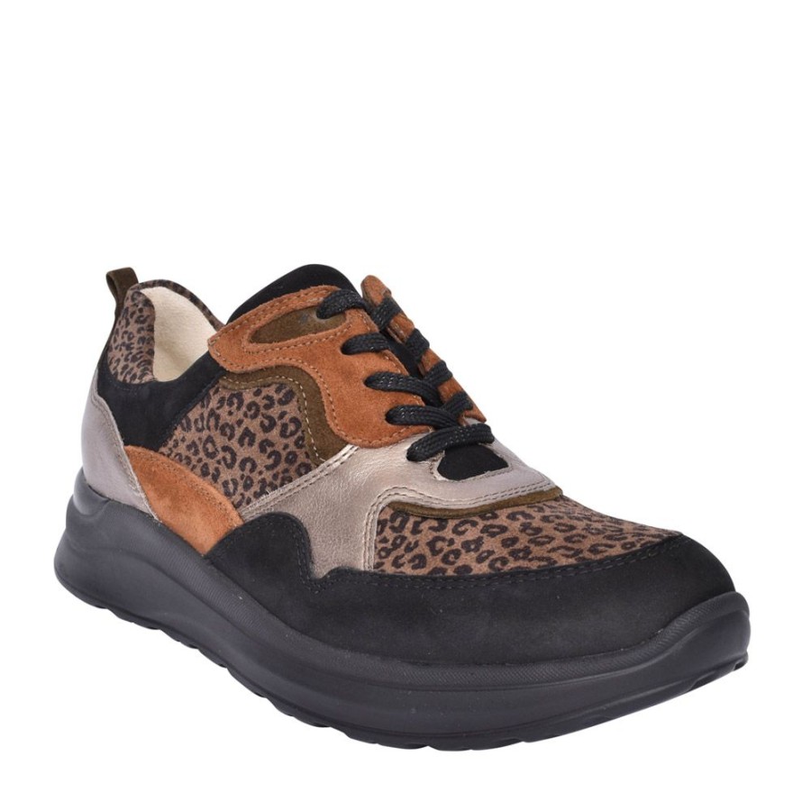 Ladies WALDLAUFER | Ladies 760002 H-Rosa Trainer In Animal