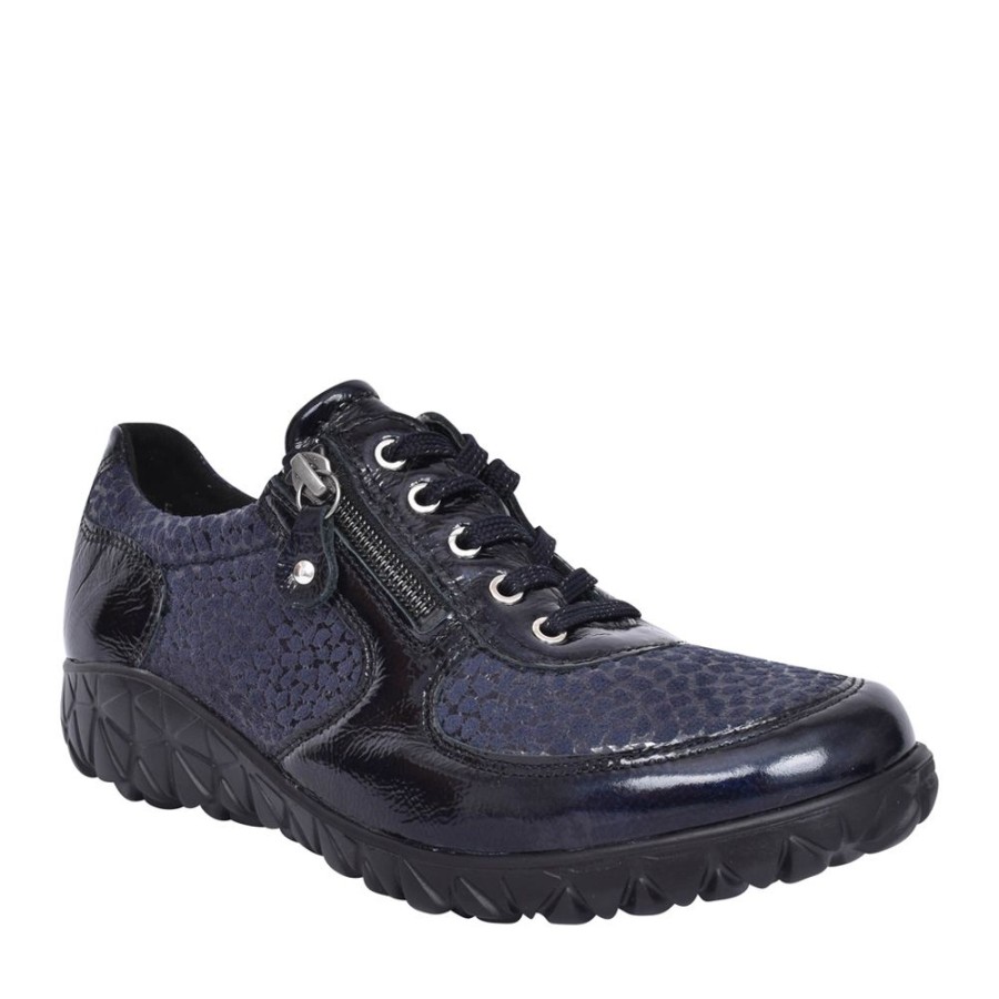 Ladies WALDLAUFER | Ladies H89001 Havy Trainer In Navy