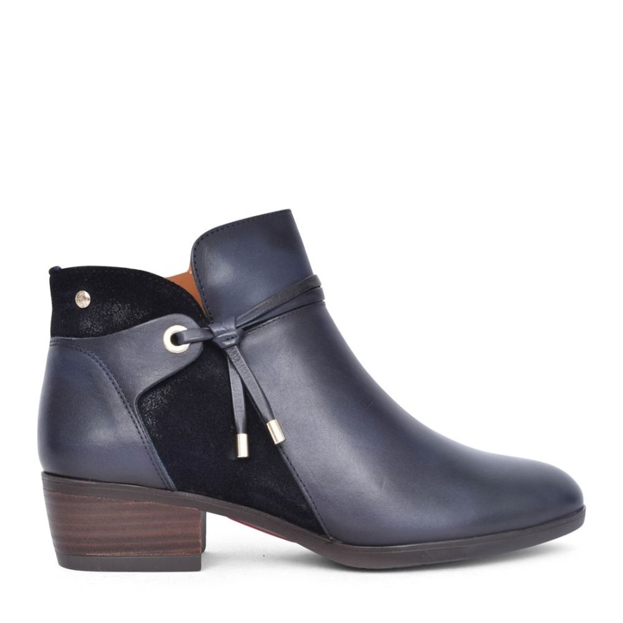 Ladies PIKOLINOS | Ladies Daroca Ankle Boot In Navy