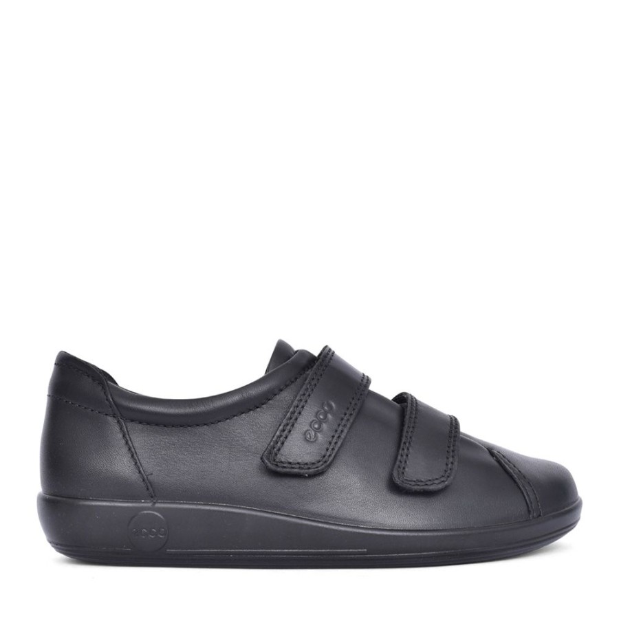 Ladies ECCO | Ladies 206513 Soft 2.0 Trainer In Black