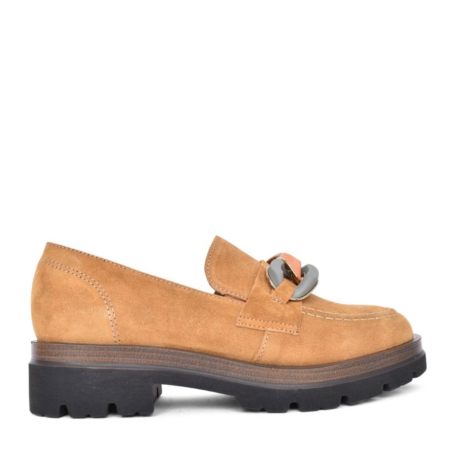 Ladies VIGUERA | Ladies 8140 Loafer In Tan