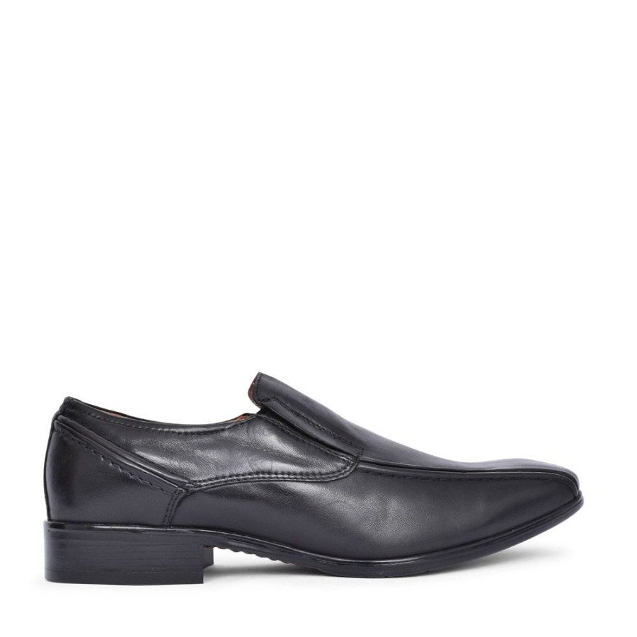 Mens DUBARRY | Mens Deegan Leather Slip-On Shoe In Black