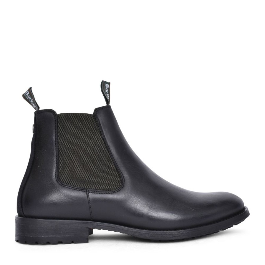 Mens BARBOUR | Mens Farndish Chelsea Boot In Black