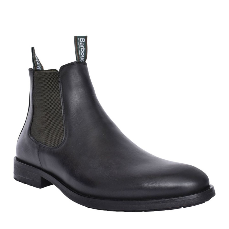 Mens BARBOUR | Mens Farndish Chelsea Boot In Black