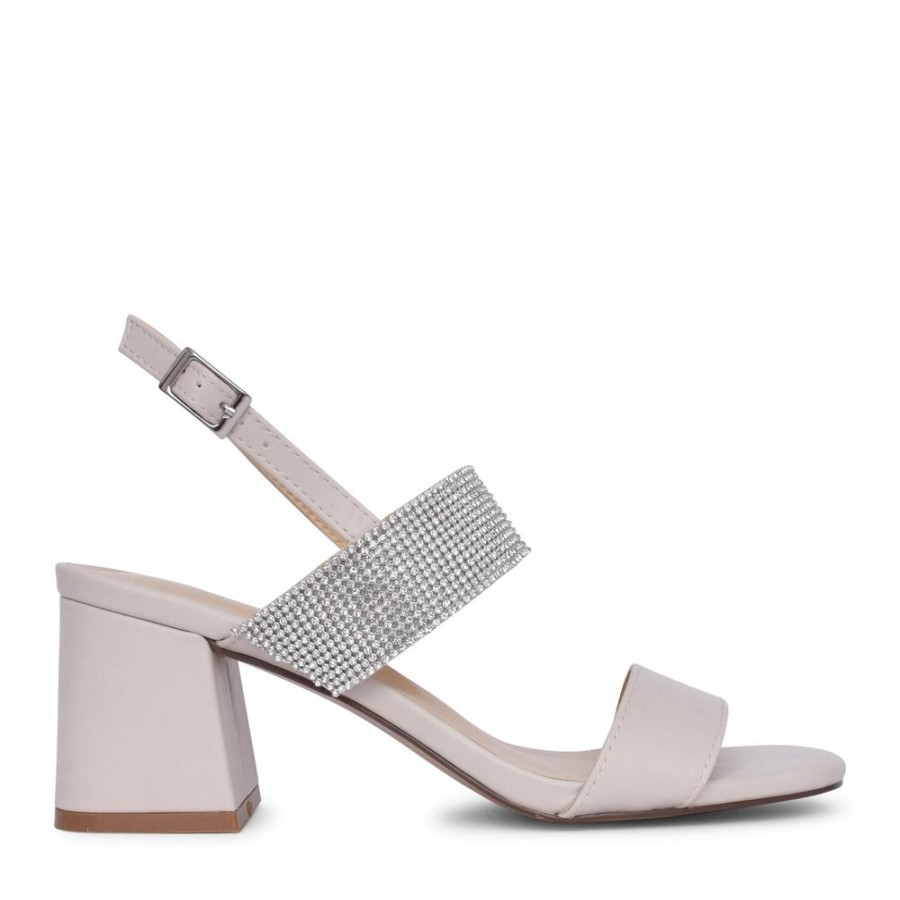 Ladies LOTUS | Ladies Elisena Uls385 Block Heel Sandal In Nude