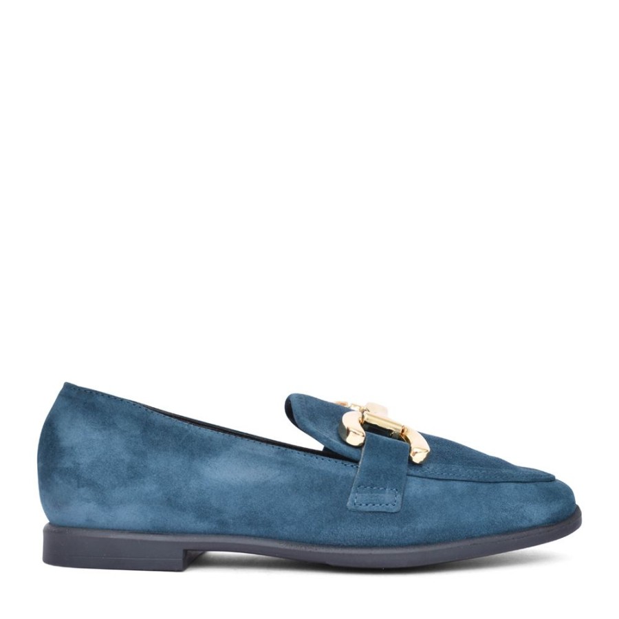 Ladies VIGUERA | Ladies 8015 Loafer In Teal