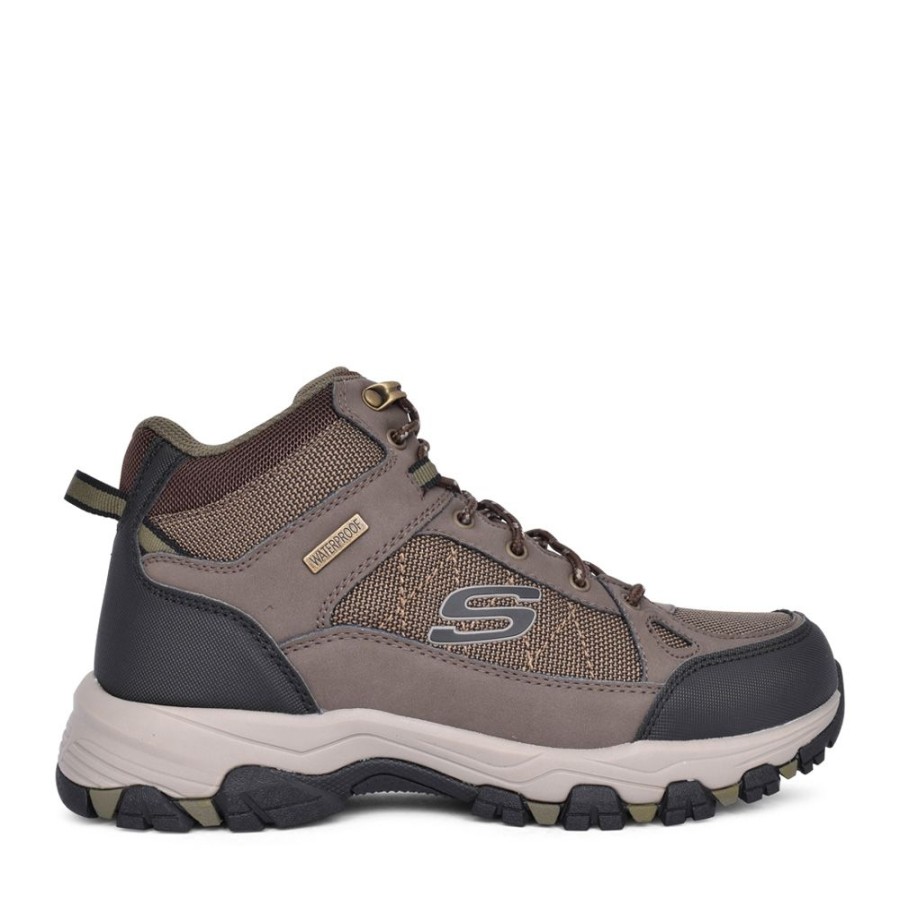 Mens SKECHERS | Mens 204477 Melano Walking Boot In Brown