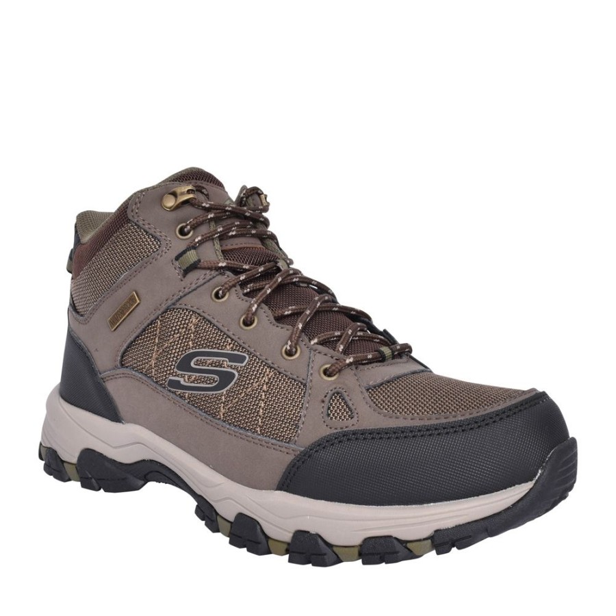 Mens SKECHERS | Mens 204477 Melano Walking Boot In Brown