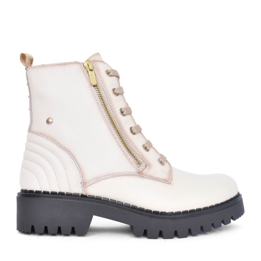 Ladies PIKOLINOS | Ladies Aviles Ankle Boot In Ivory