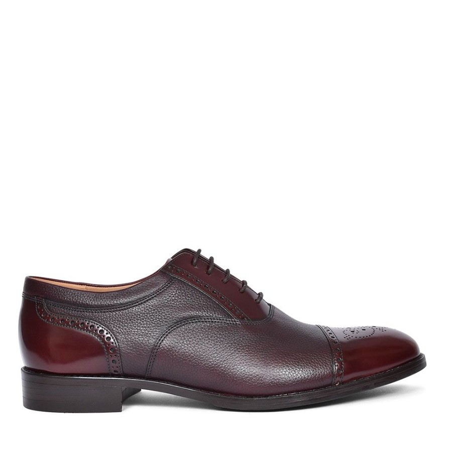 Mens LOAKE | Woodstock Leather Brogue For Men In Red