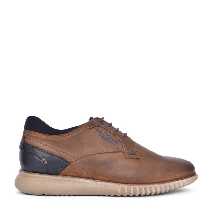 Mens POD | Men'S Corvette Laced Shoe In Brown