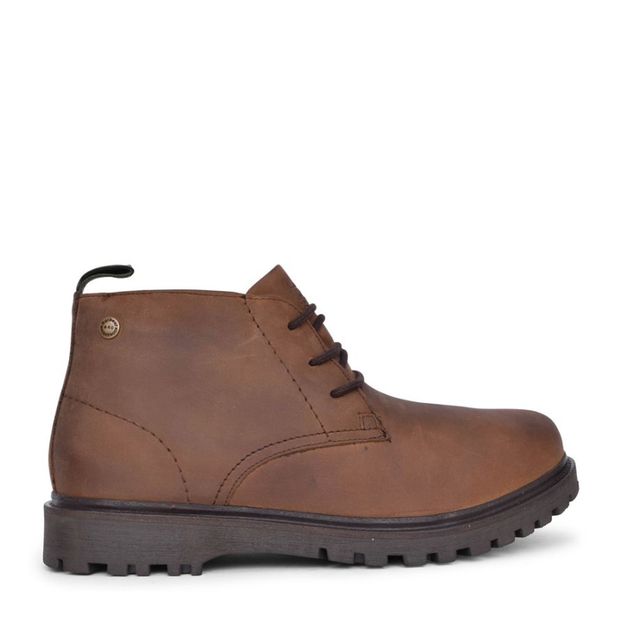 Mens BARBOUR | Mens Cairngorm Laced Ankle Boot In Tan