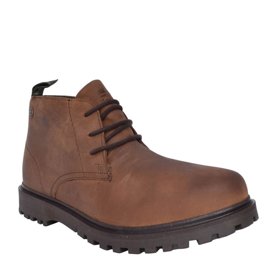 Mens BARBOUR | Mens Cairngorm Laced Ankle Boot In Tan