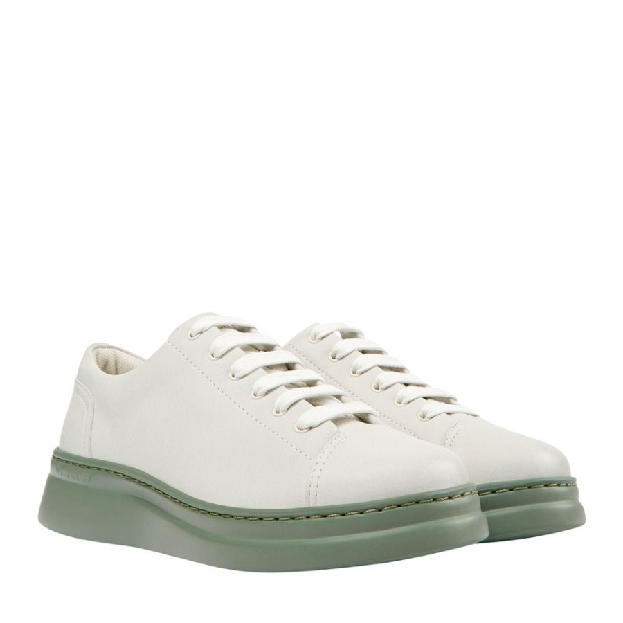 Ladies CAMPER | Ladies Runner K200645 Laced Trainer In Off White