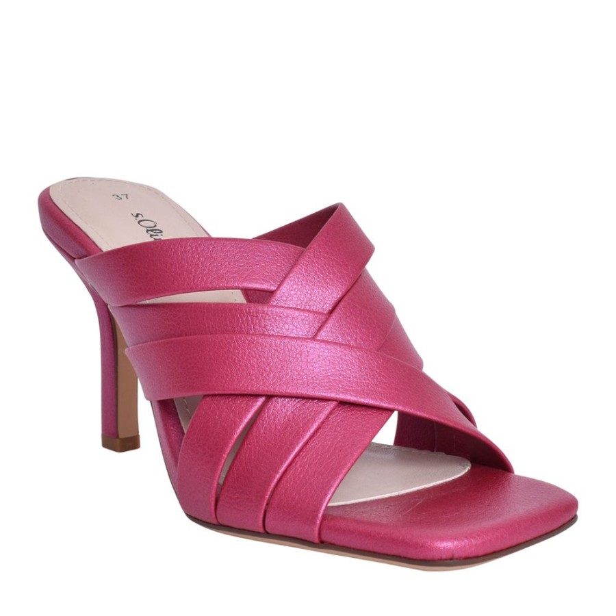 Ladies S.OLIVER | Ladies 5-27205 Heeled Sandal In Pink