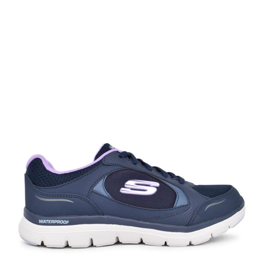 Ladies SKECHERS | Ladies 149299 True Clarit Trainer In Navy