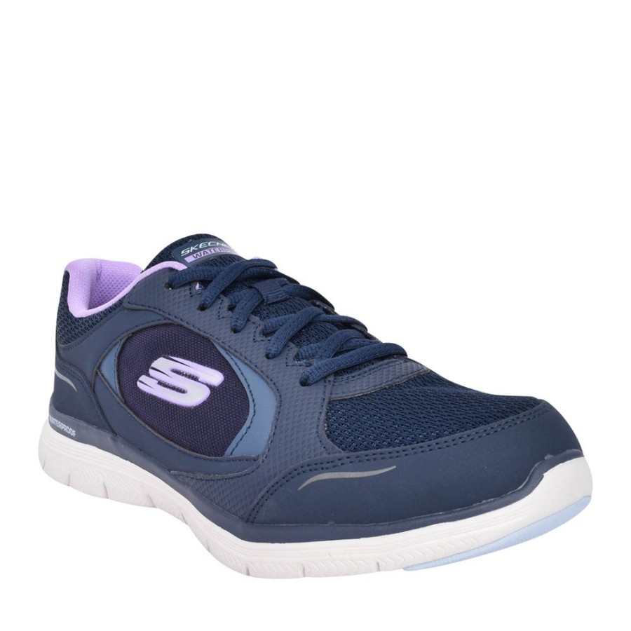 Ladies SKECHERS | Ladies 149299 True Clarit Trainer In Navy