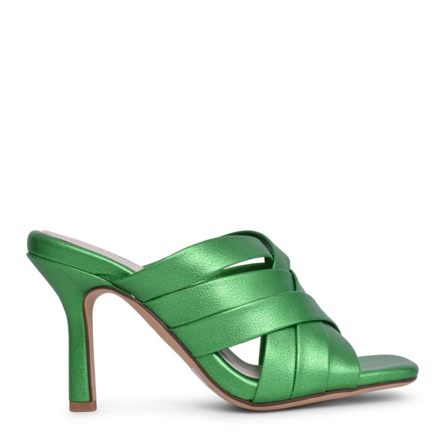 Ladies S.OLIVER | Ladies 5-27205 Heeled Sandal In Green