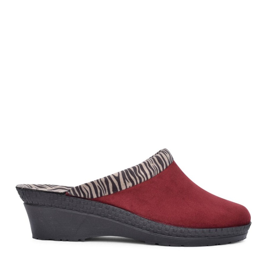 Ladies ROHDE | Ladies 2465 Neustadt Mule Slipper In Red