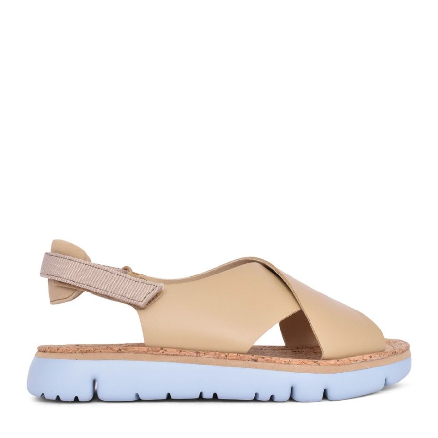 Ladies CAMPER | Ladies Oruga Sandal In Beige