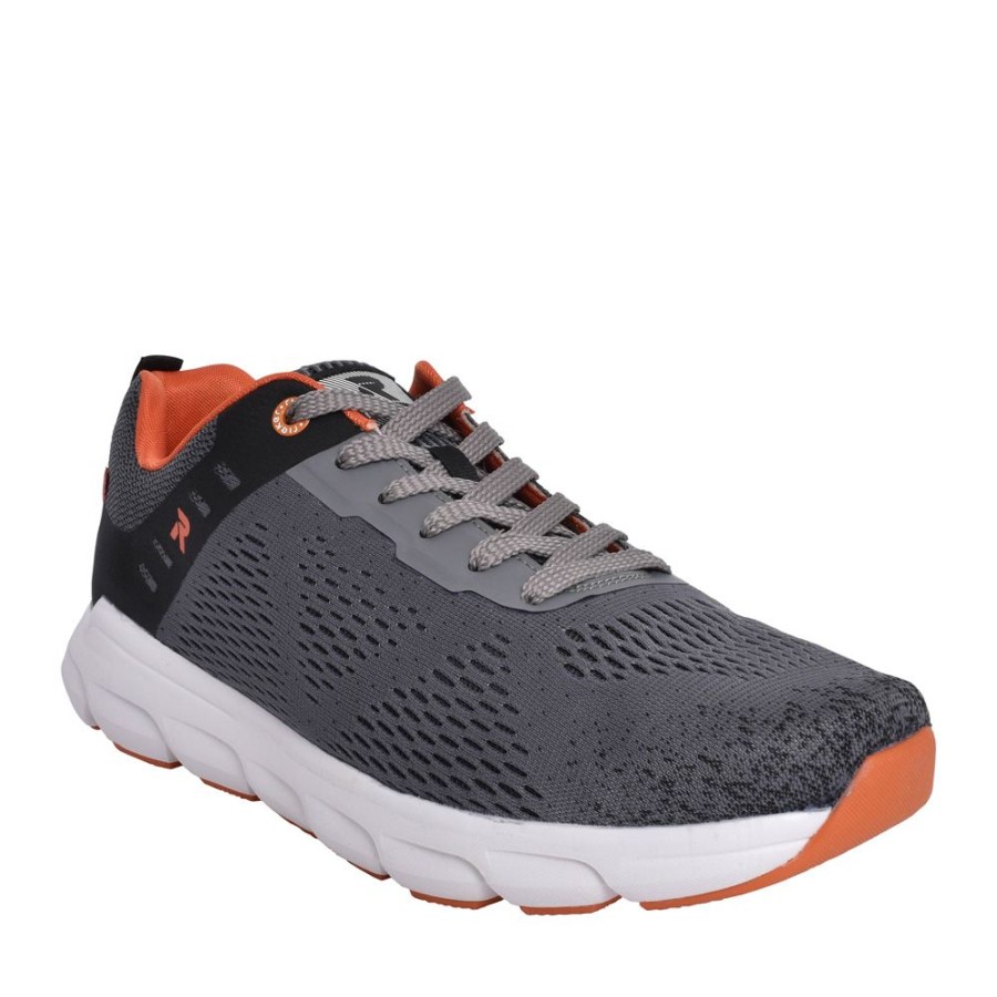 Mens RIEKER EVOLUTION | Mens 7806 Laced Trainer In Grey