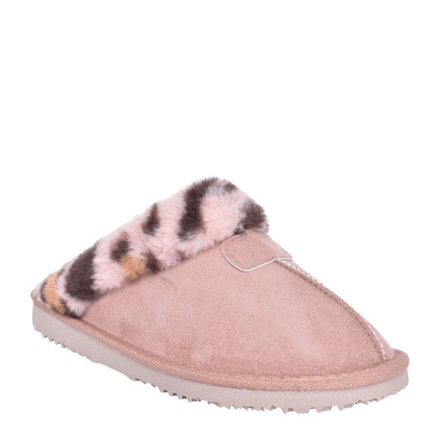 Ladies ELLA | Ladies Lily Mule Slipper In Mink