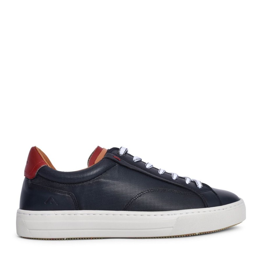 Mens AMBITIOUS | Mens Anopolis 11218 Laced Trainer In Navy