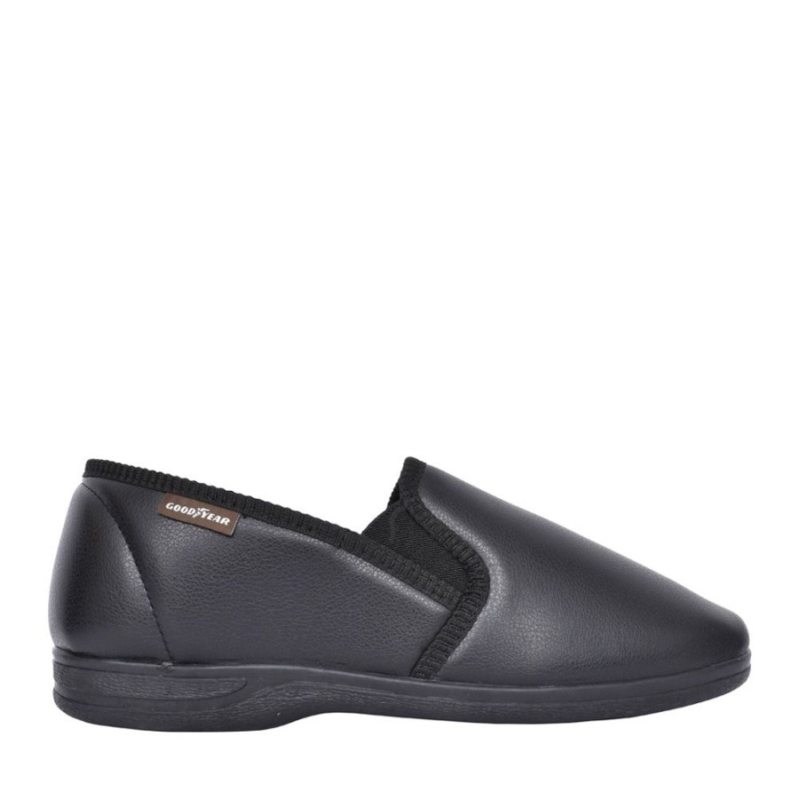 Mens GOODYEAR | Mens Trent Kmg107 Slipper In Black