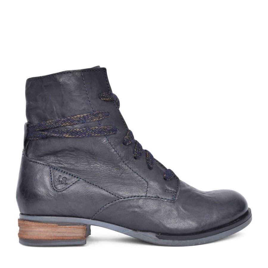 Ladies JOSEF SEIBEL | Ladies 76518 Sanja 18 Ankle Boot In Navy