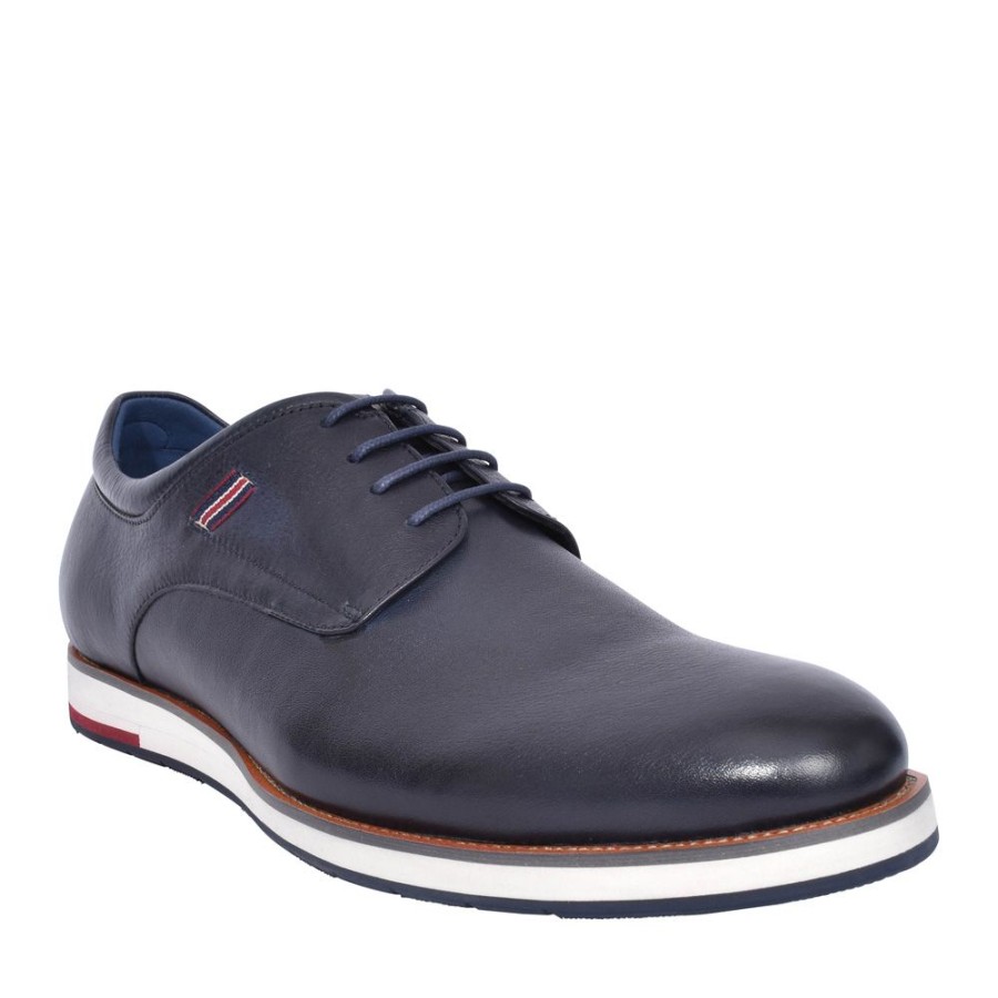 Mens ESCAPE | Mens Fallen Forest Laced Shoe In Navy