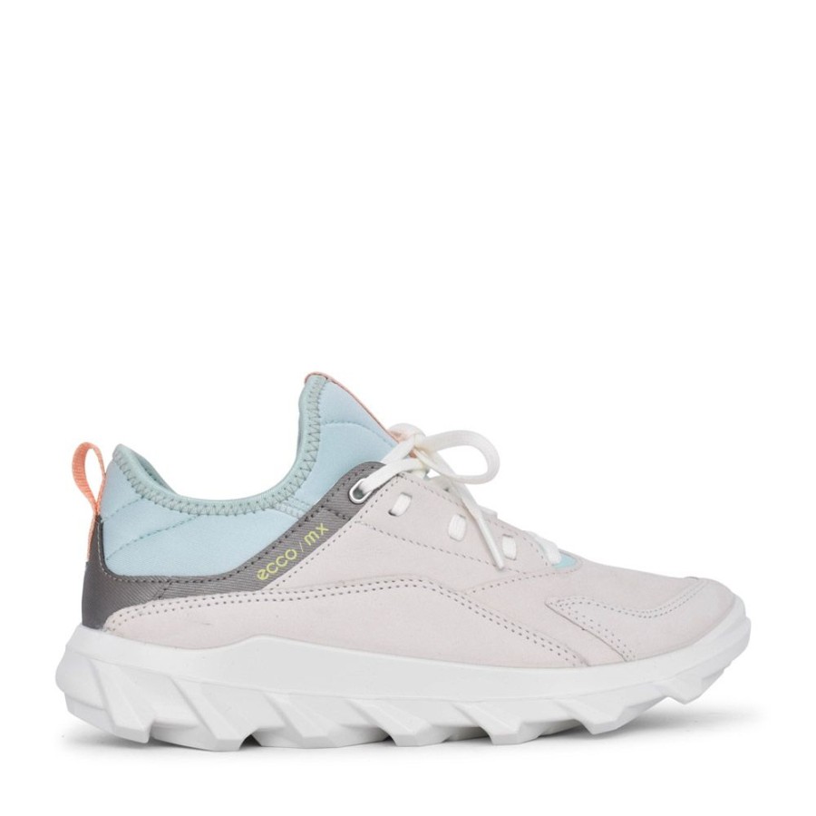 Ladies ECCO | Ladies 820183 Laced Trainer In Light Grey