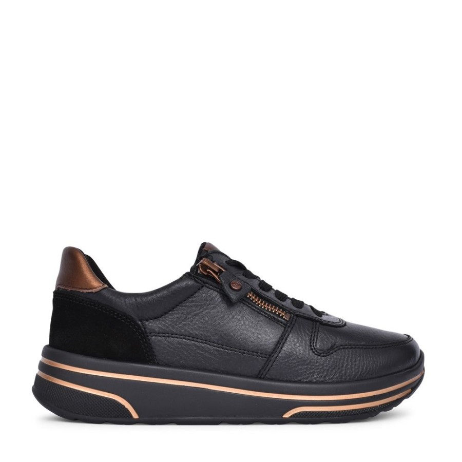 Ladies ARA | Ladies 12-32440 Trainer In Black