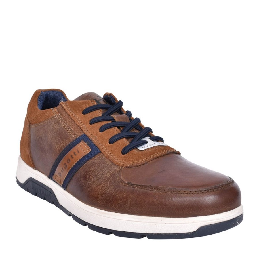 Mens BUGATTI | Mens A5E04 Shoe In Brown