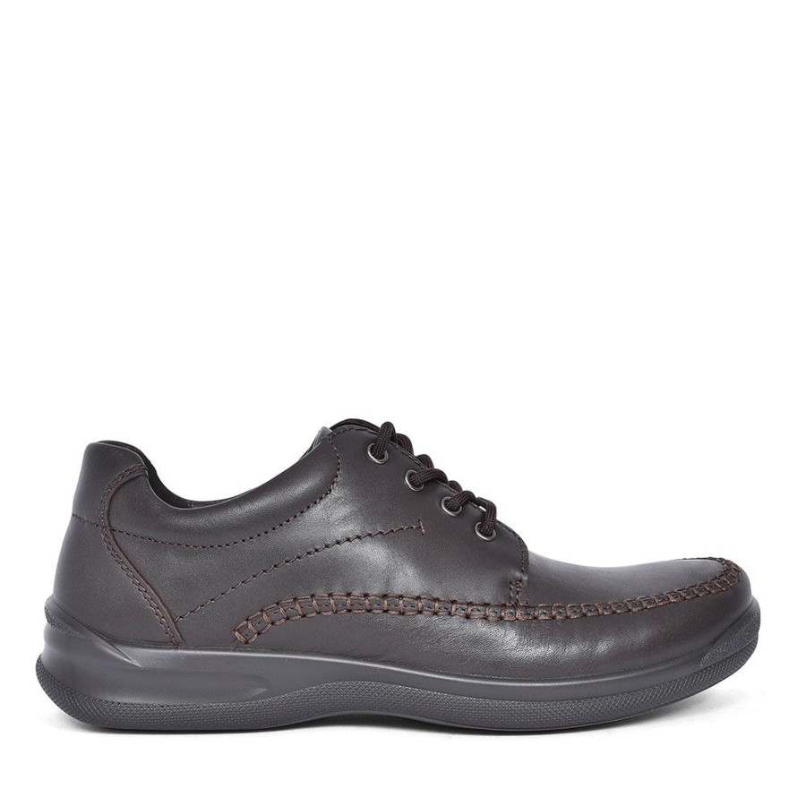 Mens HOTTER | Trafalgar Laced Shoe For Men In Brown