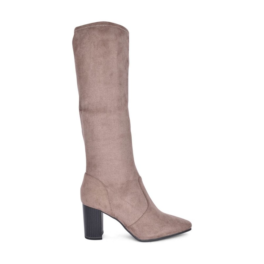 Ladies CAPRICE | Ladies 9-25520 Long Leg Boot In Taupe