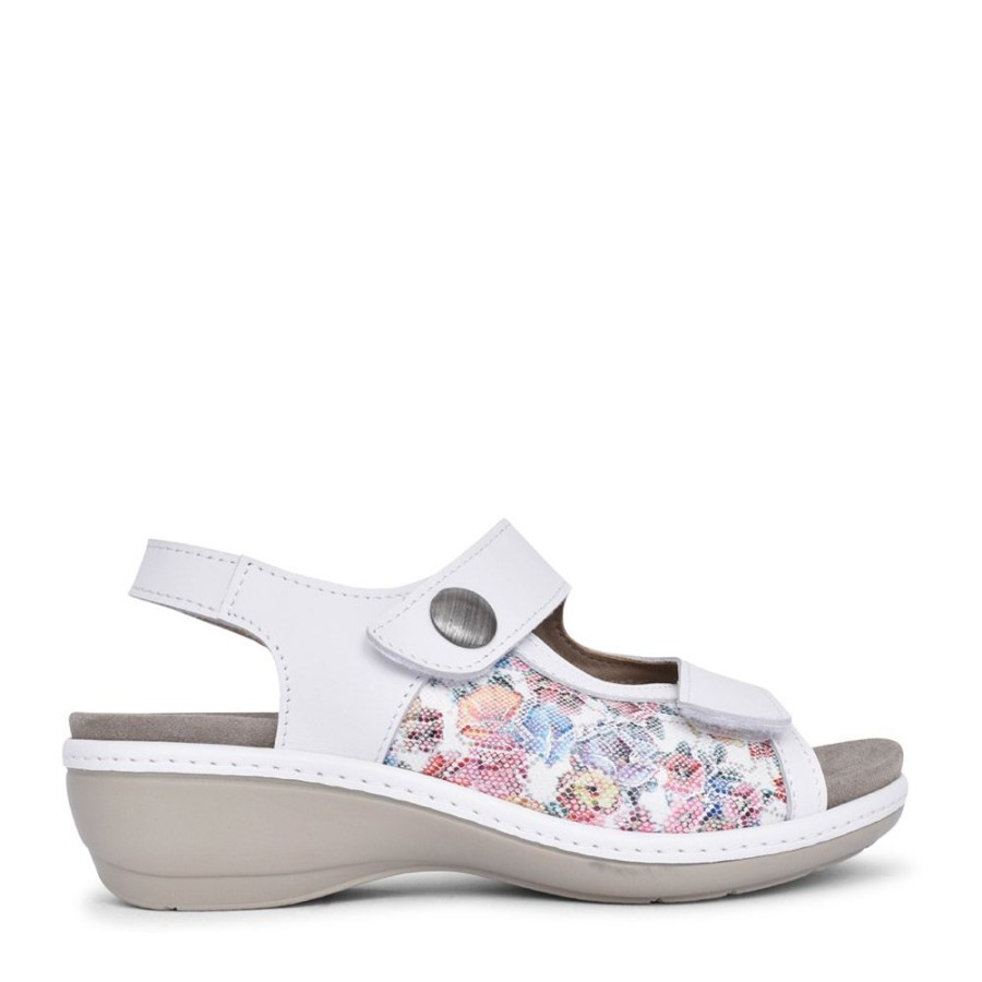 Ladies EASY B | Ladies Watford Sandal In White