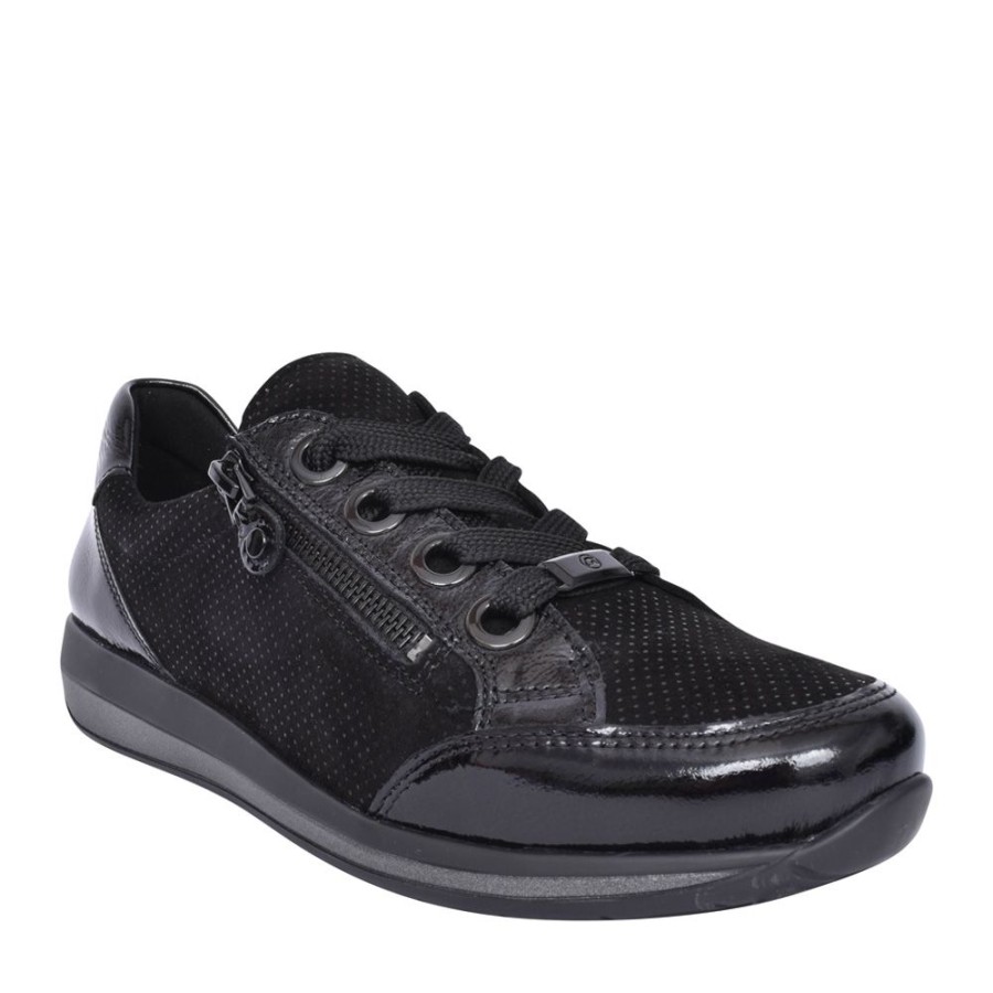 Ladies ARA | Ladies 12-44587 Osaka-Highsoft Laced Shoe In Black