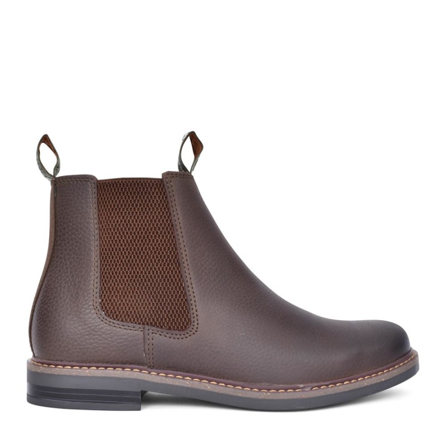 Mens BARBOUR | Mens Farsley Chelsea Boot In Mocha