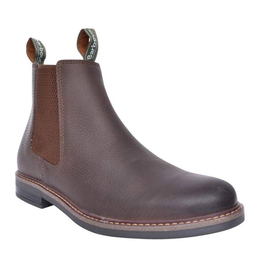 Mens BARBOUR | Mens Farsley Chelsea Boot In Mocha