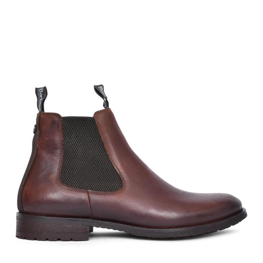 Mens BARBOUR | Mens Farndish Chelsea Boot In Brown